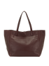 Tessie Tote, &pound;290, Handbags, Burgundy, Leather, Back view